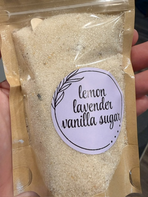 Lemon Lavender Vanilla Sugar packaging