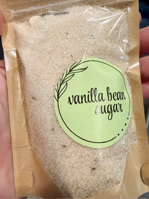 Vanilla Bean Sugar packaging